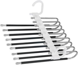 Space Saver - 9 Layer Pants Organizer | تعليقة بلاطنين بـ٩ طبقات لتوفير المساحة