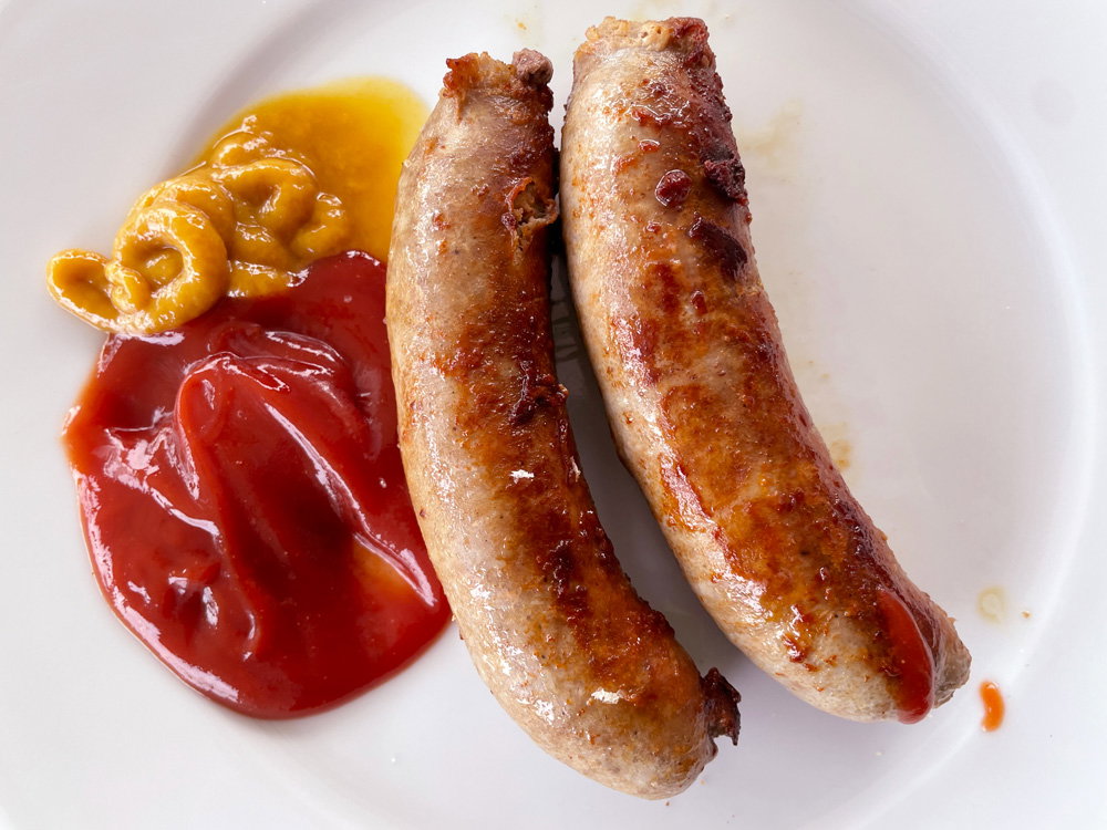German Franconian Bratwurst for Barbecue approx. 500 g / Bratwurst franconio alemán para barbacoa approx. 500 g