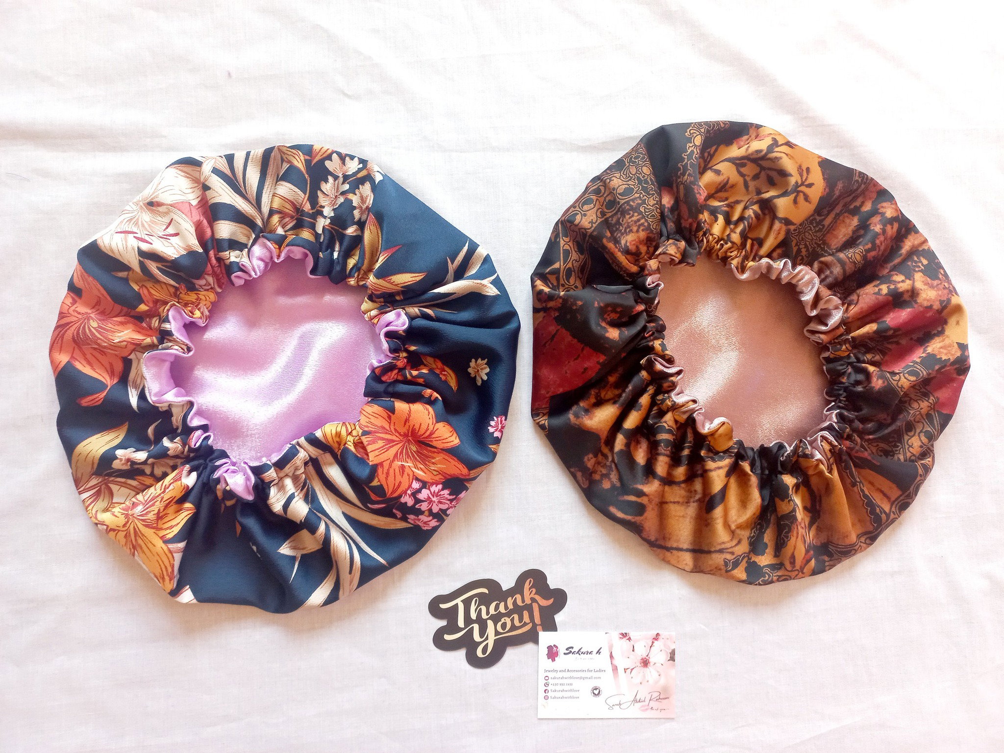 💝 Floral Sleep Cap_0