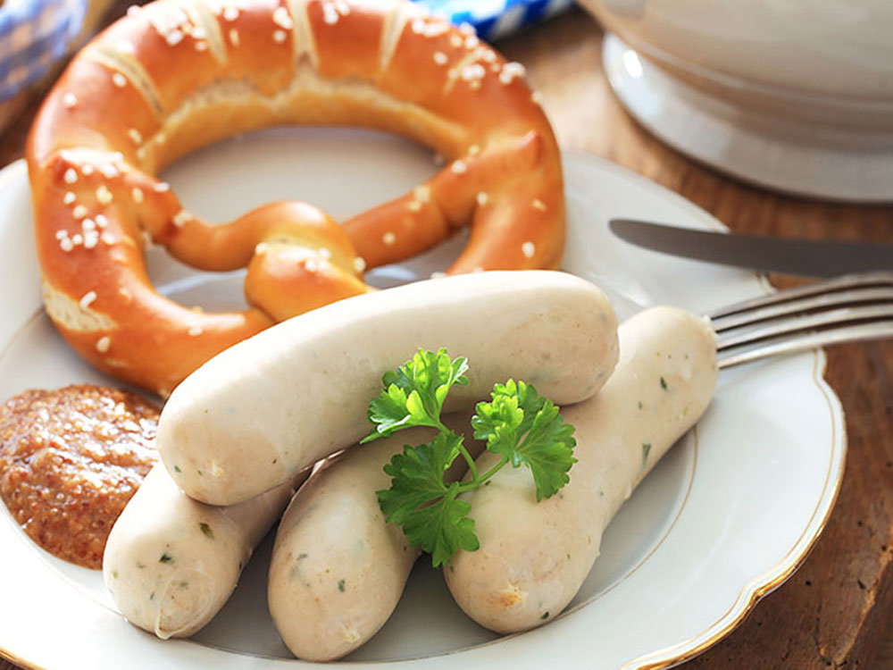 Original Munich Weisswurst approx. 500 g / Weisswurst original de Múnich approx. 500 g