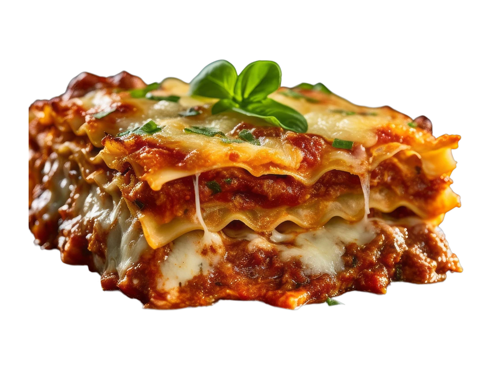 Finest homemade Italian Lasagne approx. 500 g / Fina lasaña italiana casera approx. 500 g