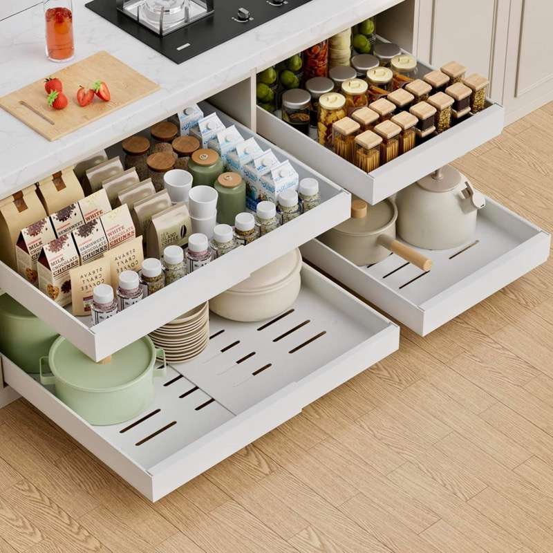 Pull-Out Drawer for Cabinets | جارور للخزاين قابل للتوسيع