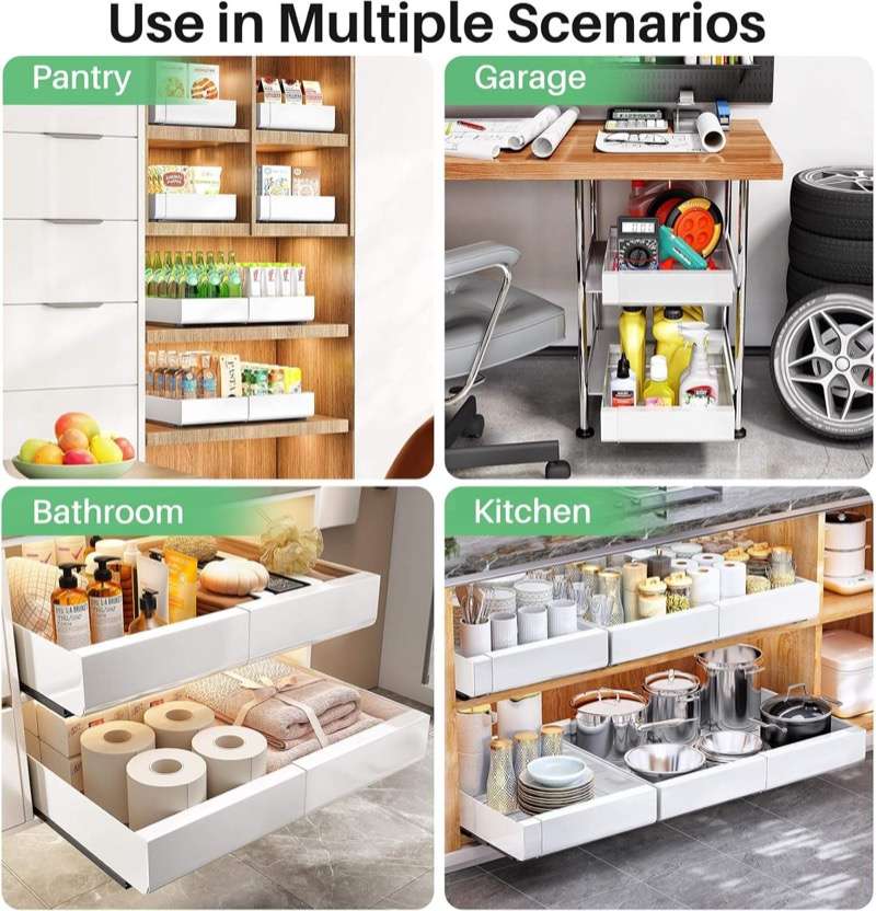 Pull-Out Drawer for Cabinets | جارور للخزاين قابل للتوسيع_7