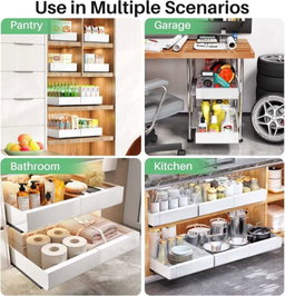 Pull-Out Drawer for Cabinets | جارور للخزاين قابل للتوسيع