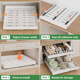 Pull-Out Drawer for Cabinets | جارور للخزاين قابل للتوسيع