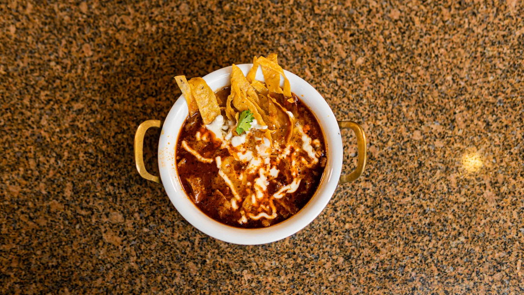 Sopita Azteca (Media sopa)