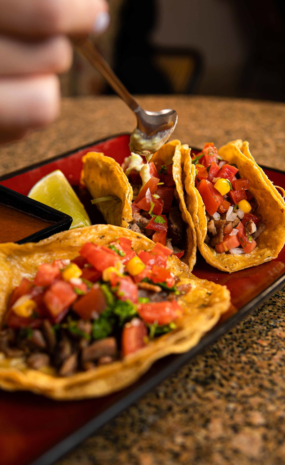 Tacos de chicharrón
