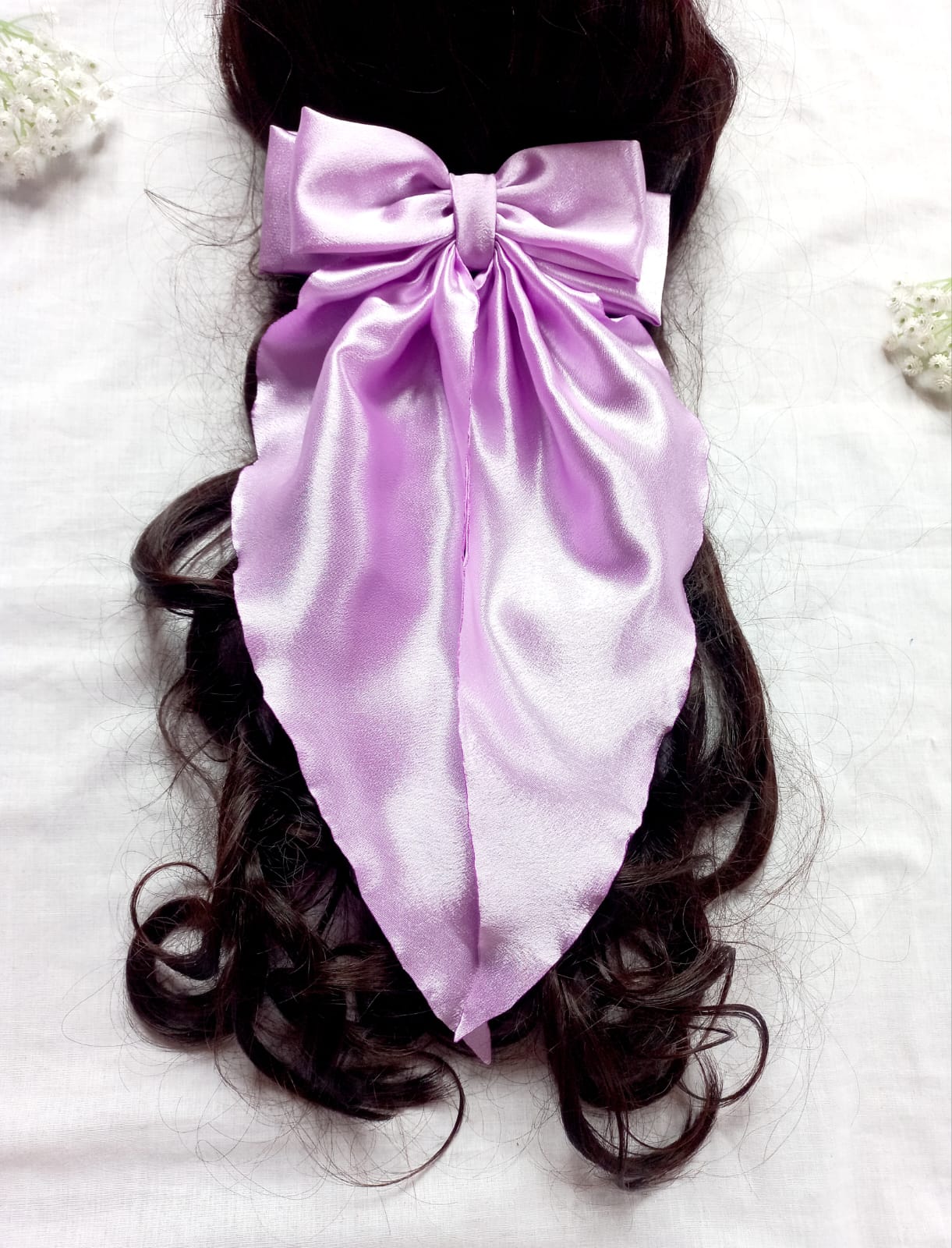 🎀 Long-Tailed Satin Bow_5