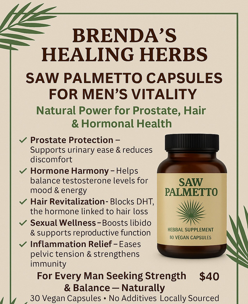 Saw Palmetto Capsules