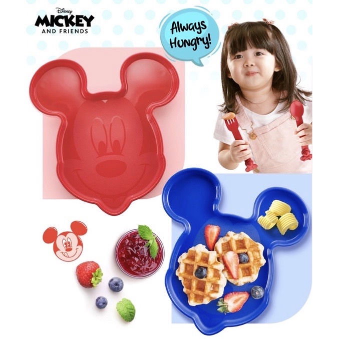 DISNEY MICKEY MOUSE PLATE SET TUPPERWARE_3