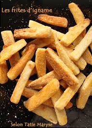 Frites d'igname