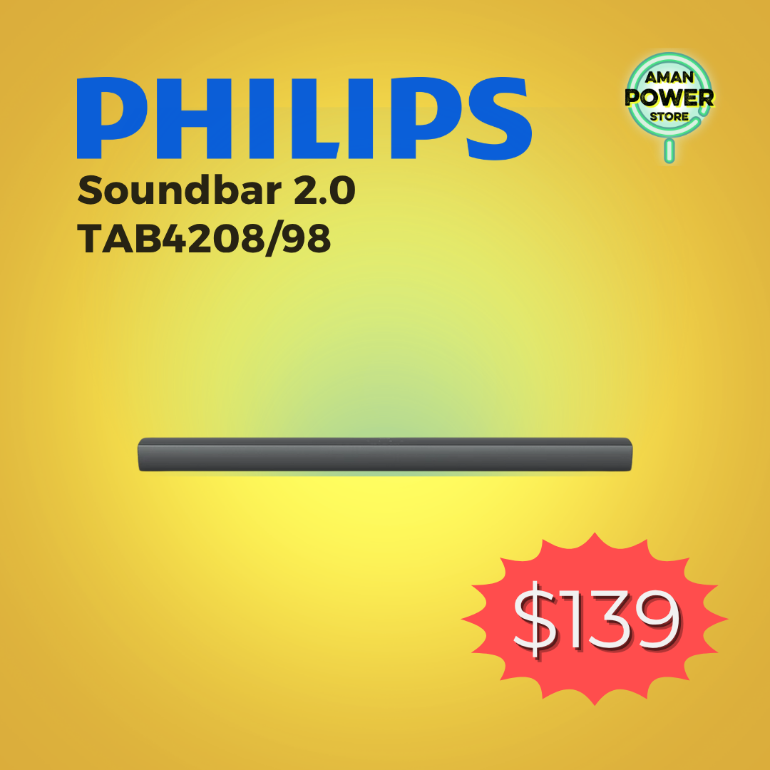 PHILIPS SOUNDBAR 2.0 TAB4208/98
