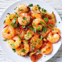 Platillo mixto con camarones 250gr