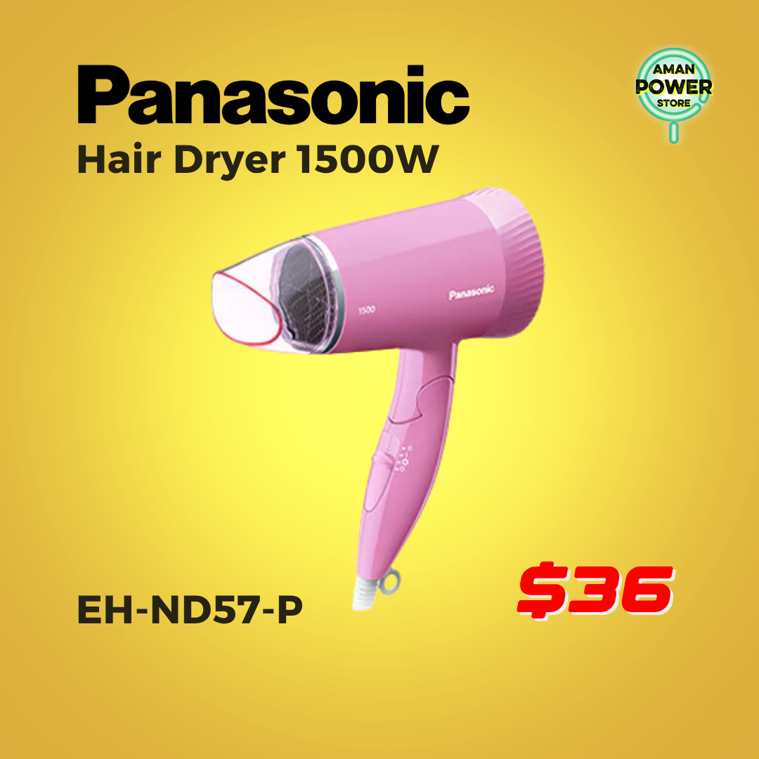 PANASONIC HAIR DRYER 1500W EH-ND57-P_0