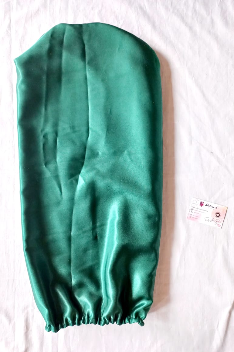 🧵 Long Satin Bonnet – For Braids, Locs & Long Hair_2