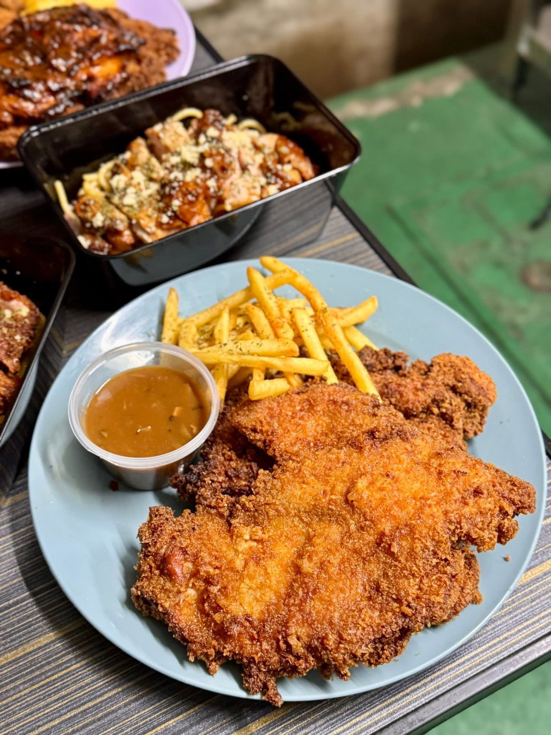 Double Chicken Chop