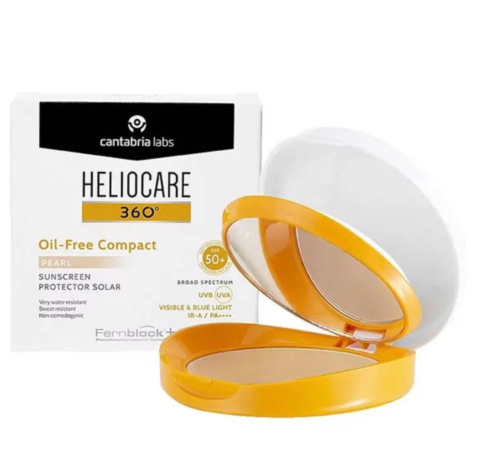 Heliocare Helio 360 Oil-Free Compact Pearl 10g_0
