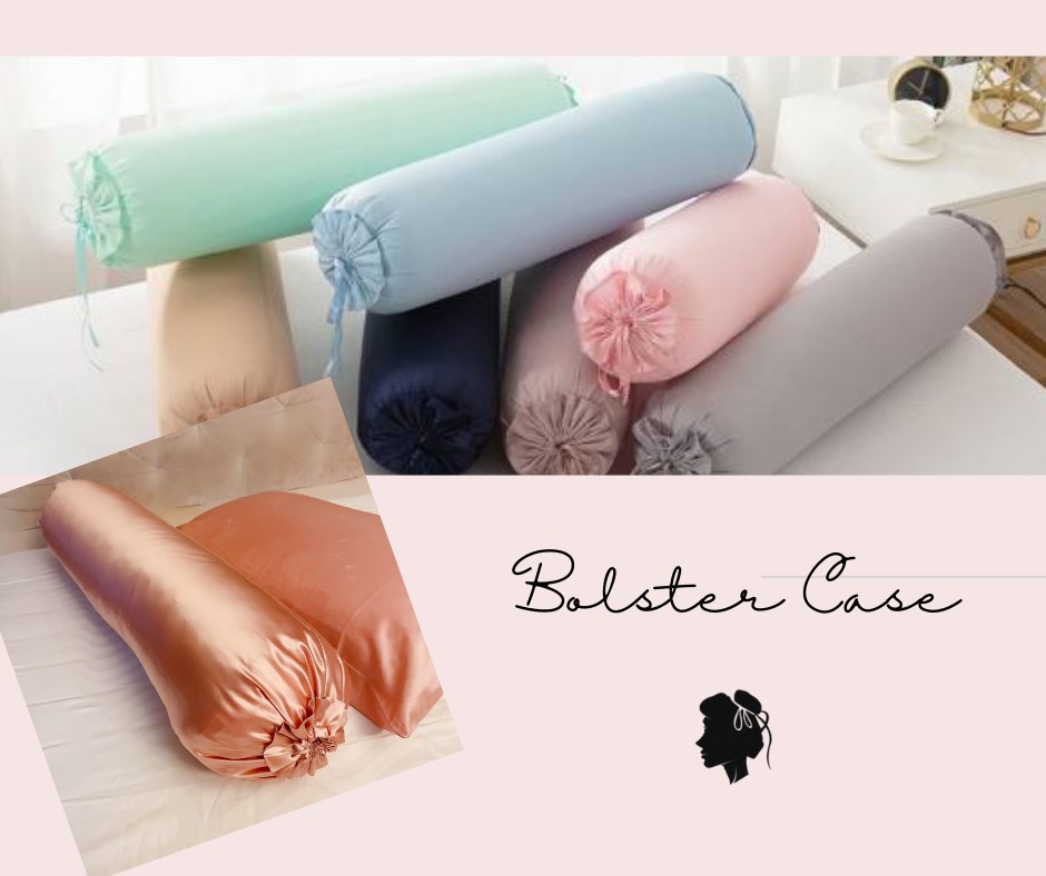 🌙 Satin Bolster Pillowcases