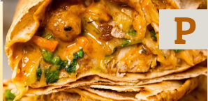 Wrap Honey mustard grilled chicken
chips, Dessert_0