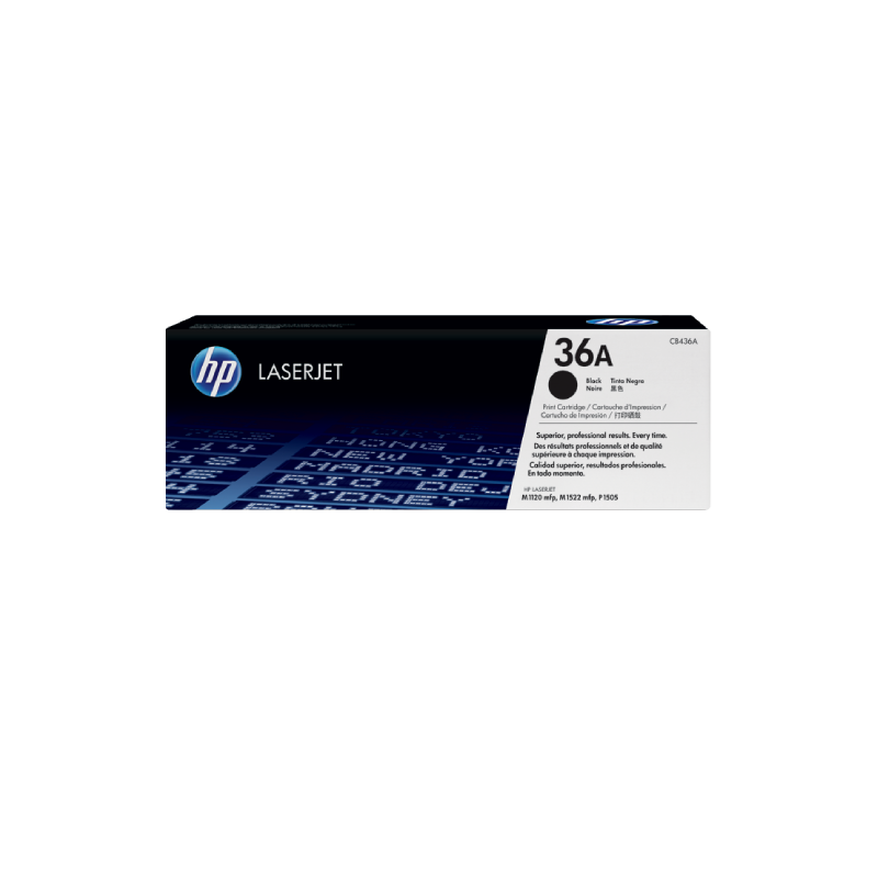 HP 36A Black Original LaserJet Toner Cartridge