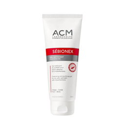 ACM Sébionex - Gel Nettoyant et Purifiant - Visage et Corps - Peaux Grasses ou à Imperfections, 200ml