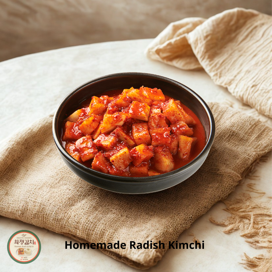 Homemade Kimchi (Radish)