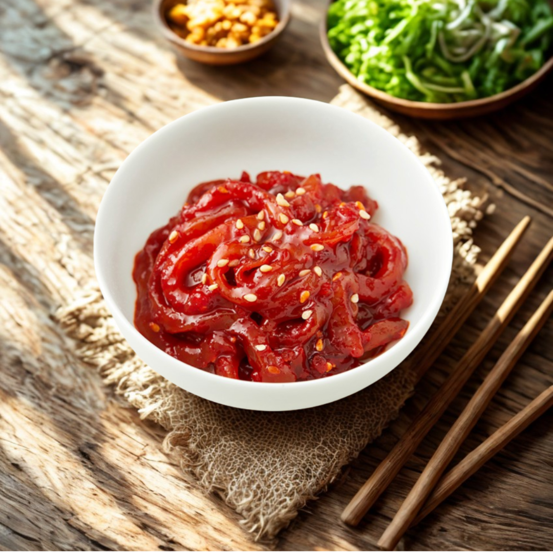 Salted Squid イカチャンジャ 오징어젓