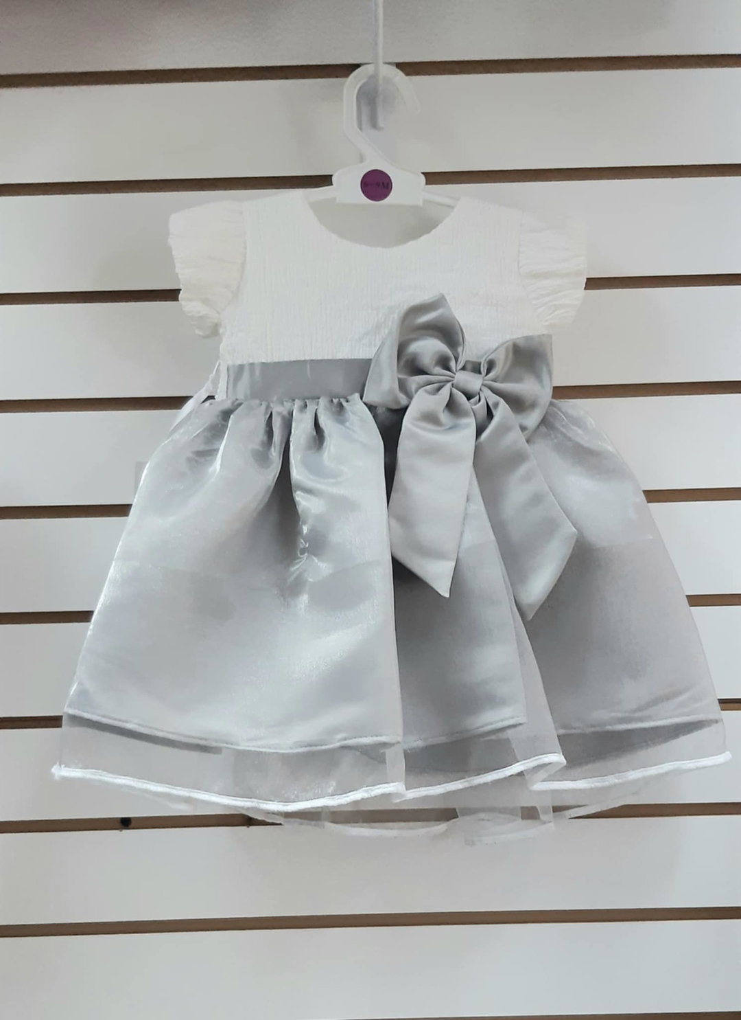 DARLINGS GREY AND WHITE DRESS