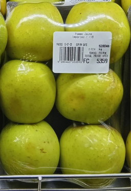 Pomme Jaune Importe 0.924gr