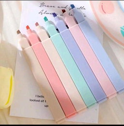 Surligneurs de couleur pastel Kawaii