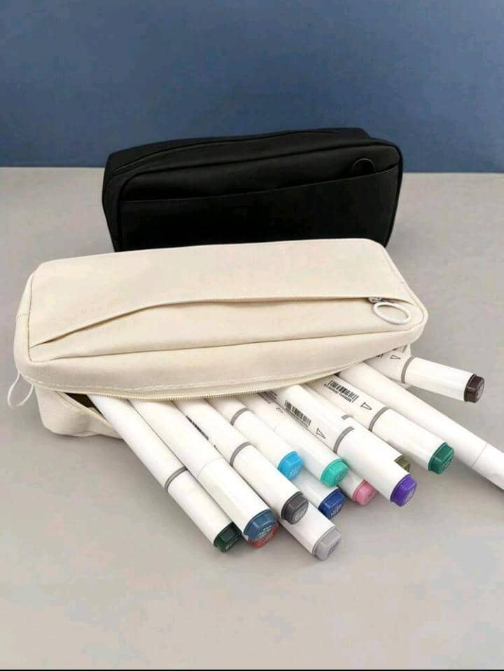 Trousse à crayons en Oxford 