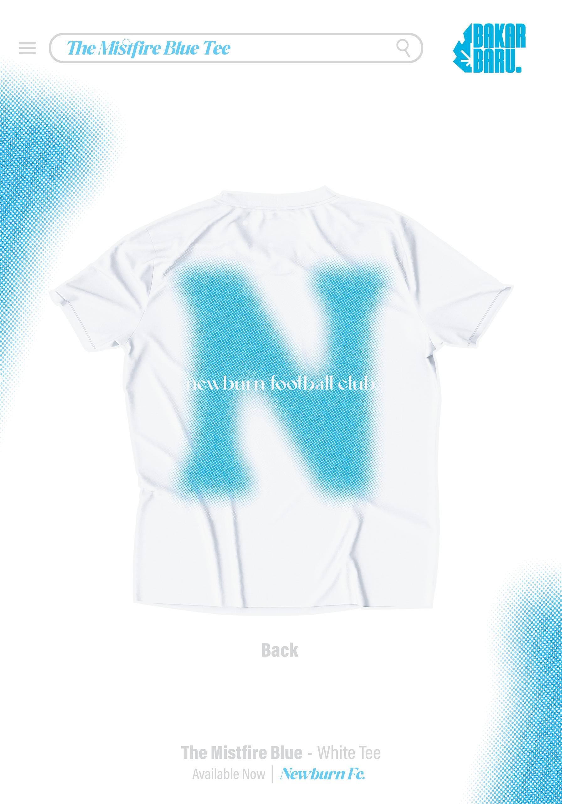 NEWBURN® "THE MISTFIRE BLUE" Tee_1
