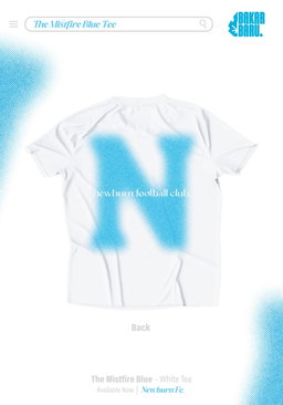 NEWBURN® "THE MISTFIRE BLUE" Tee