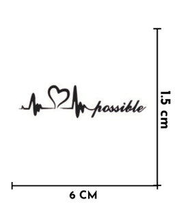 IMPOSIBLE / FRASE Y DISEÑO