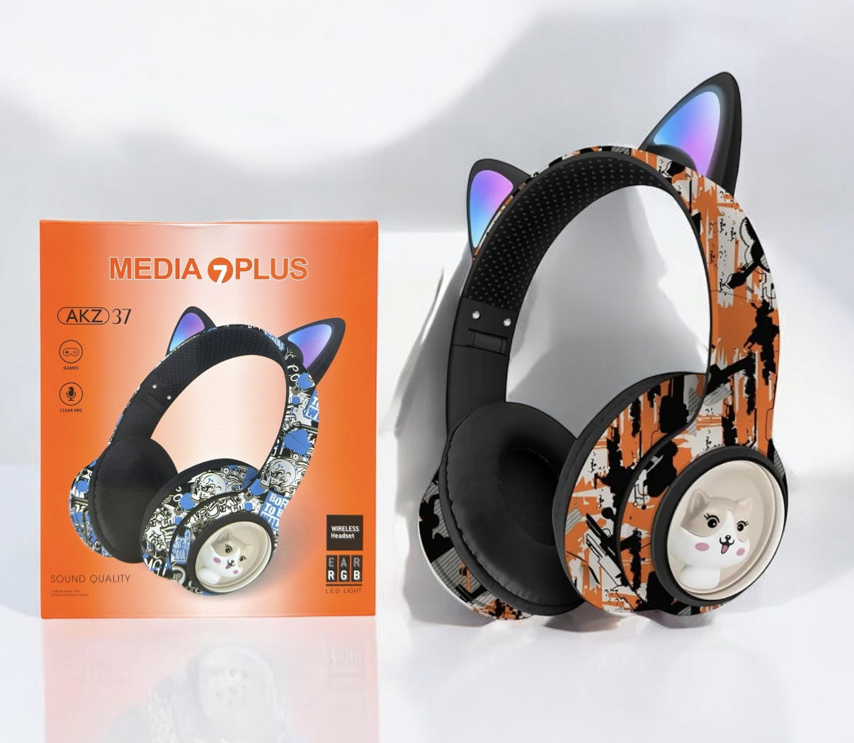 AK-37 GRAFFITI (casque bluetooth) _0