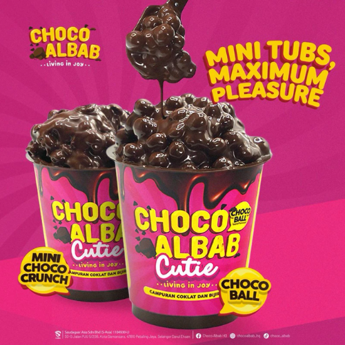 Choco Albab – Cutie Mini Tub Chocolate Cereal_0