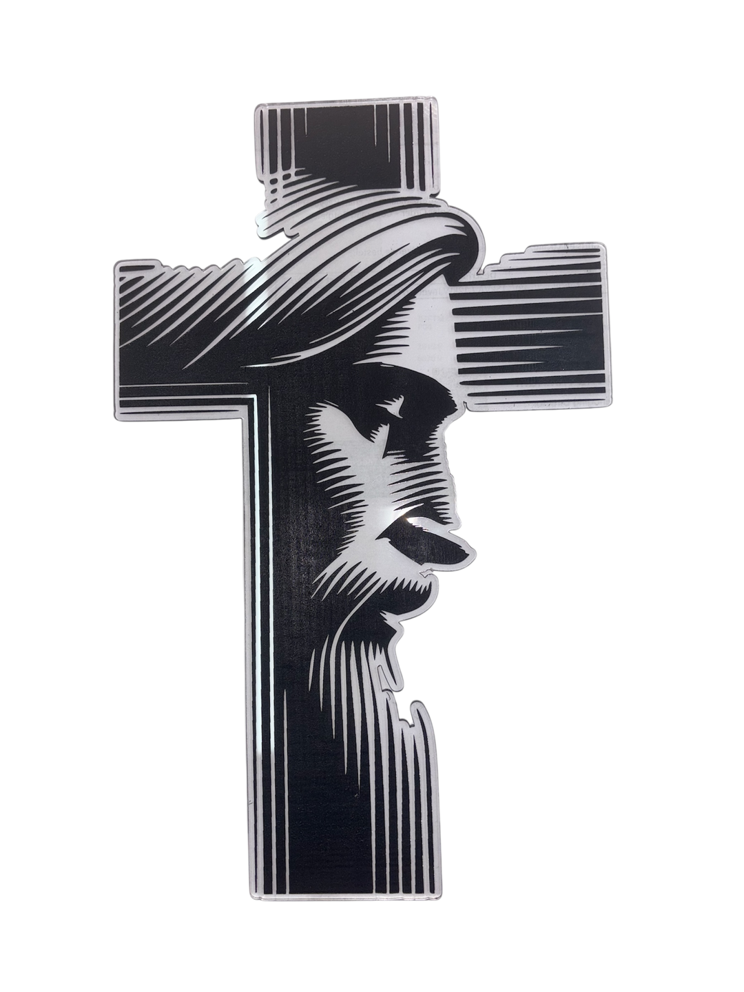 Handcrafted Christian Acrylic cross - Small 250mmx160mm