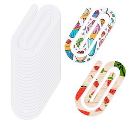 20 Pack Sublimation Paper Clips -  Acrylic 10x5cm