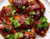 X Menu-Grilled chicken with apricot sauce, Gratin chou fleur
Salad, Bread, Dessert