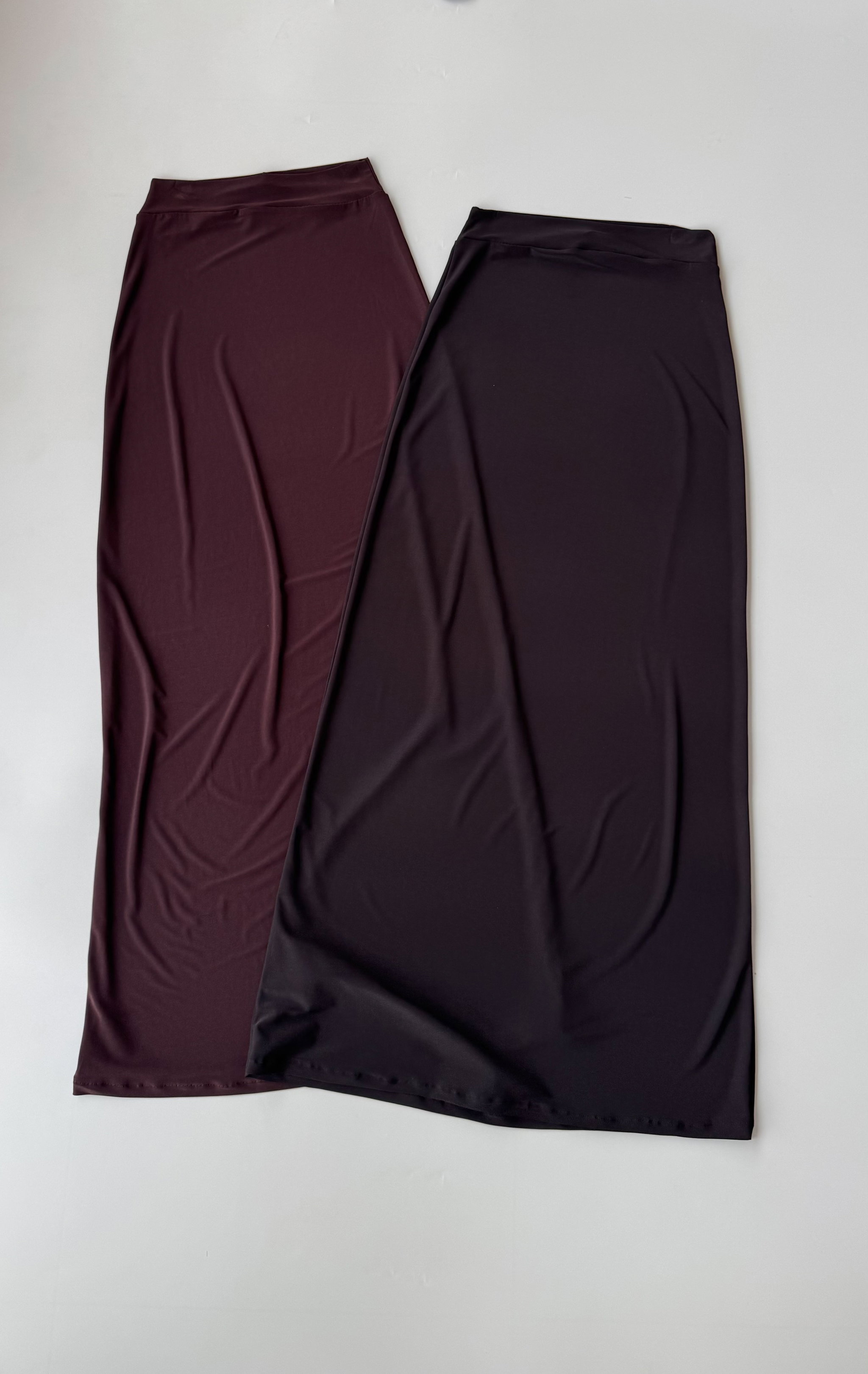 Elisa Straight Maxi Skirt _0
