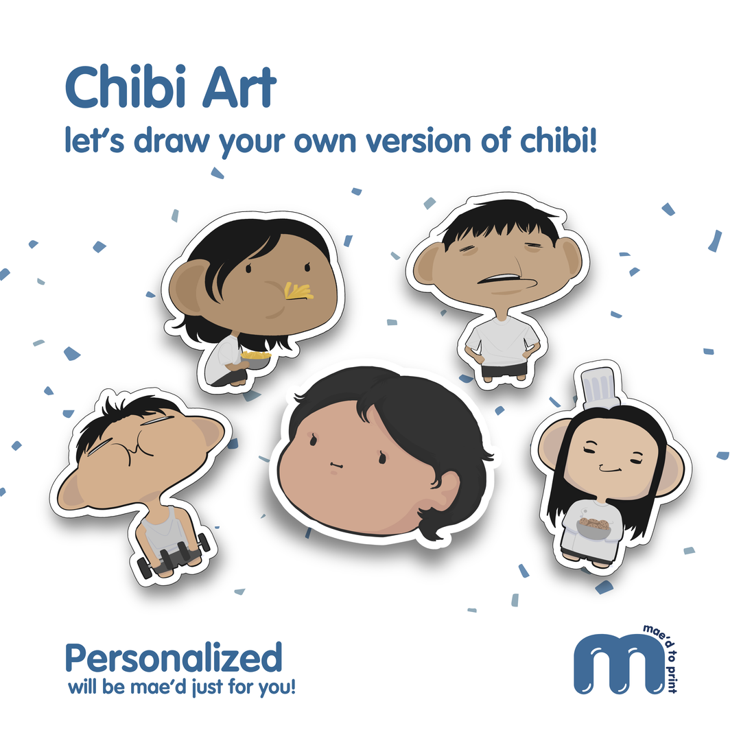 Chibi Art | mae'd to print x Esel