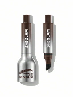 SHEGLAM Brow-Fection Angled Brush & Dip شيكلام فرشاة جل حاجب 