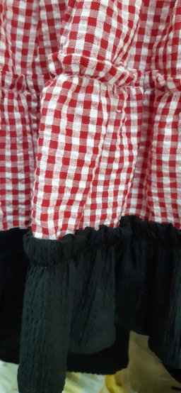 DARLINGS Red Check Dress