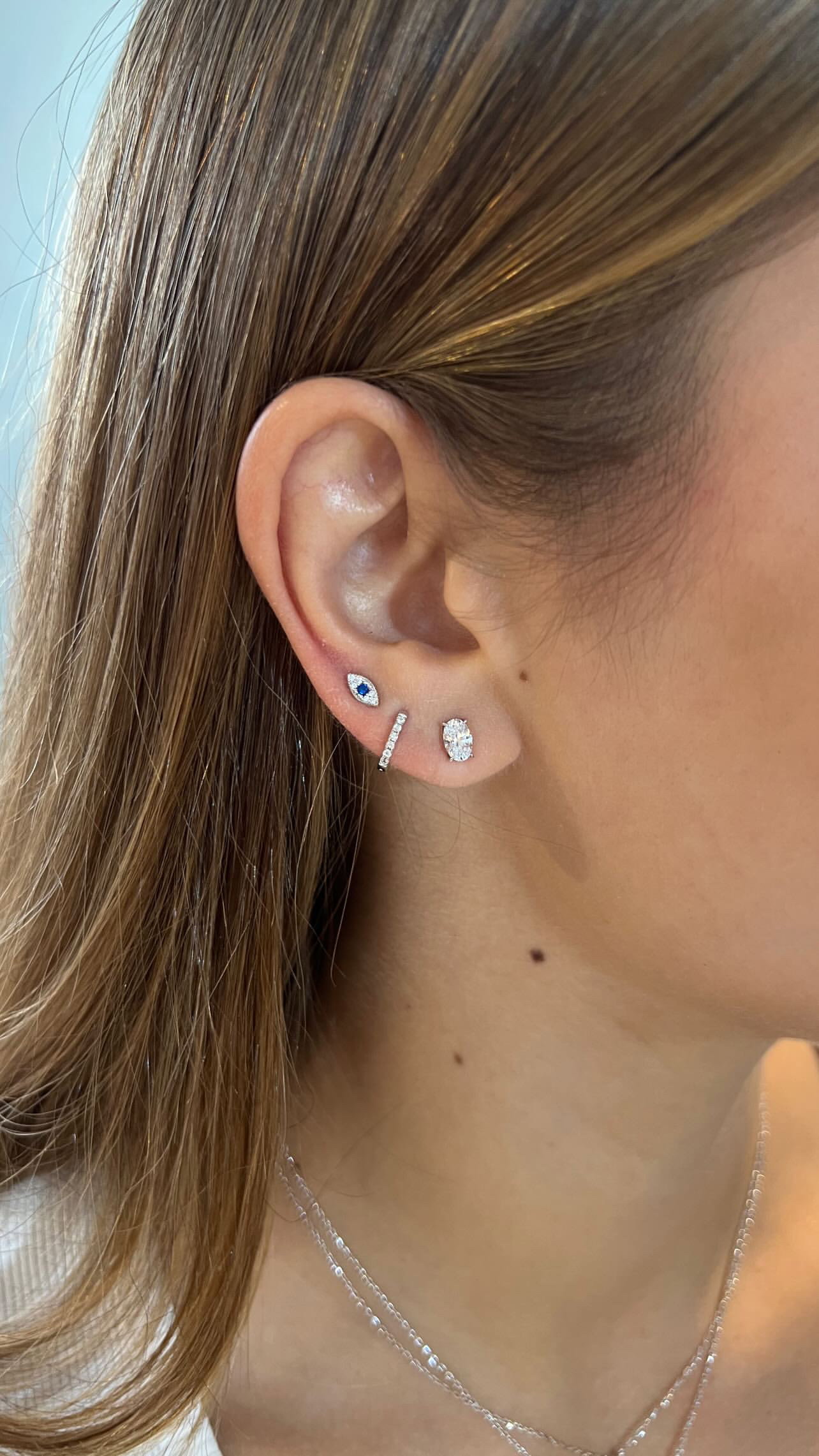 Silver devil eye stud_1