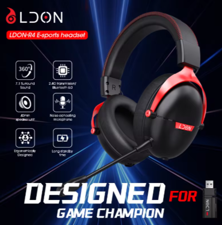 Fifine X3W ANC Noise Cancelling Wireless Headphone Dual Mode Open-Ear Headset Lightweight Bluetooth V5.3 Headset_3