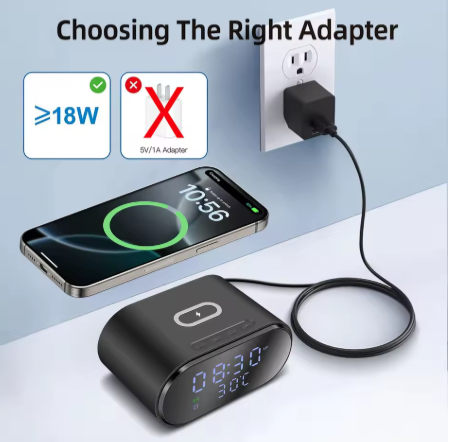 Chargeur de voiture pour chargeur sans fil MagSafe Dash/Vent 15W avec lumière LED support de téléphone magnétique puissant pour iPhone 16 15 14 13_7