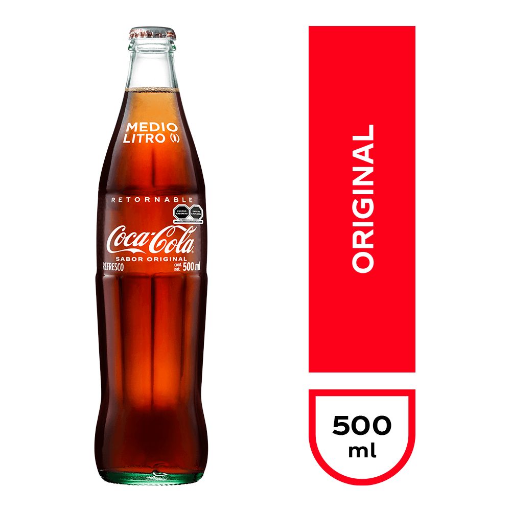 Coca Cola 500ml Vidrio Retornable