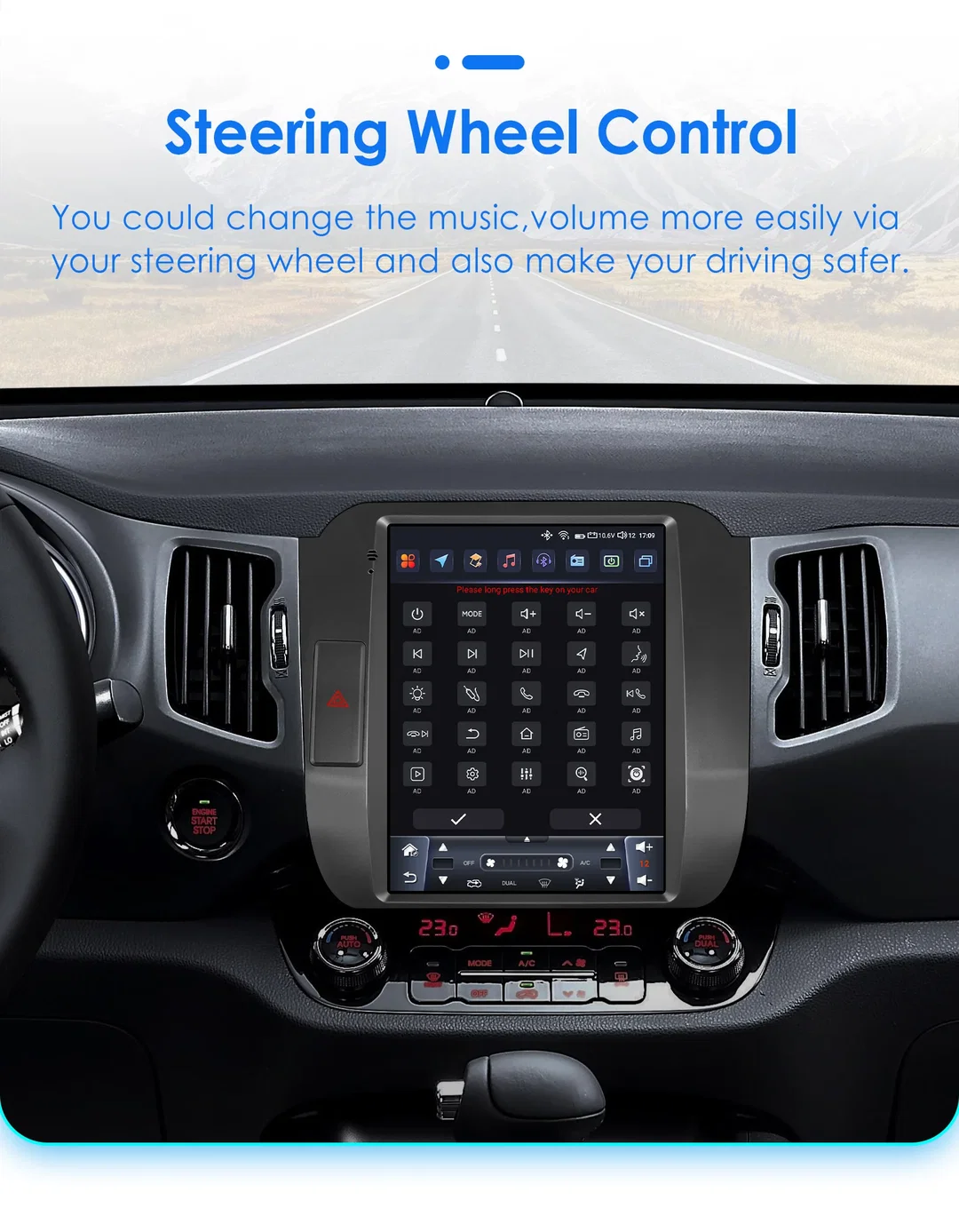 Fro KIA Sportage 2011-2016