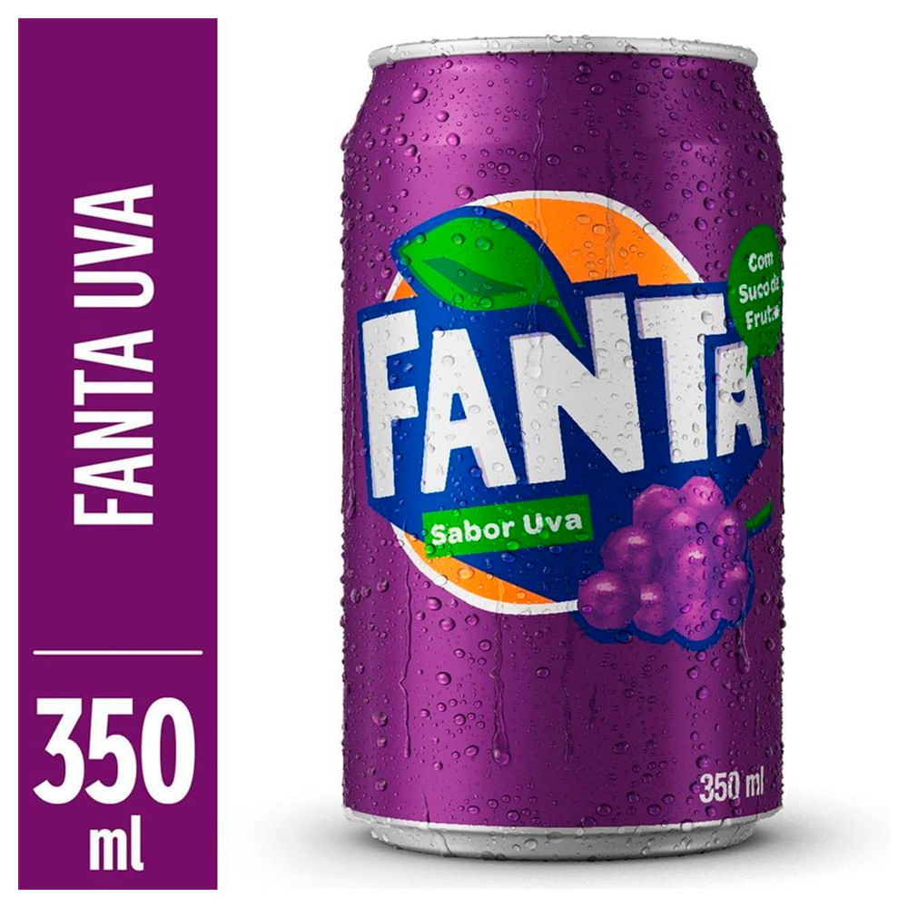 Fanta Uva 355ml Lata