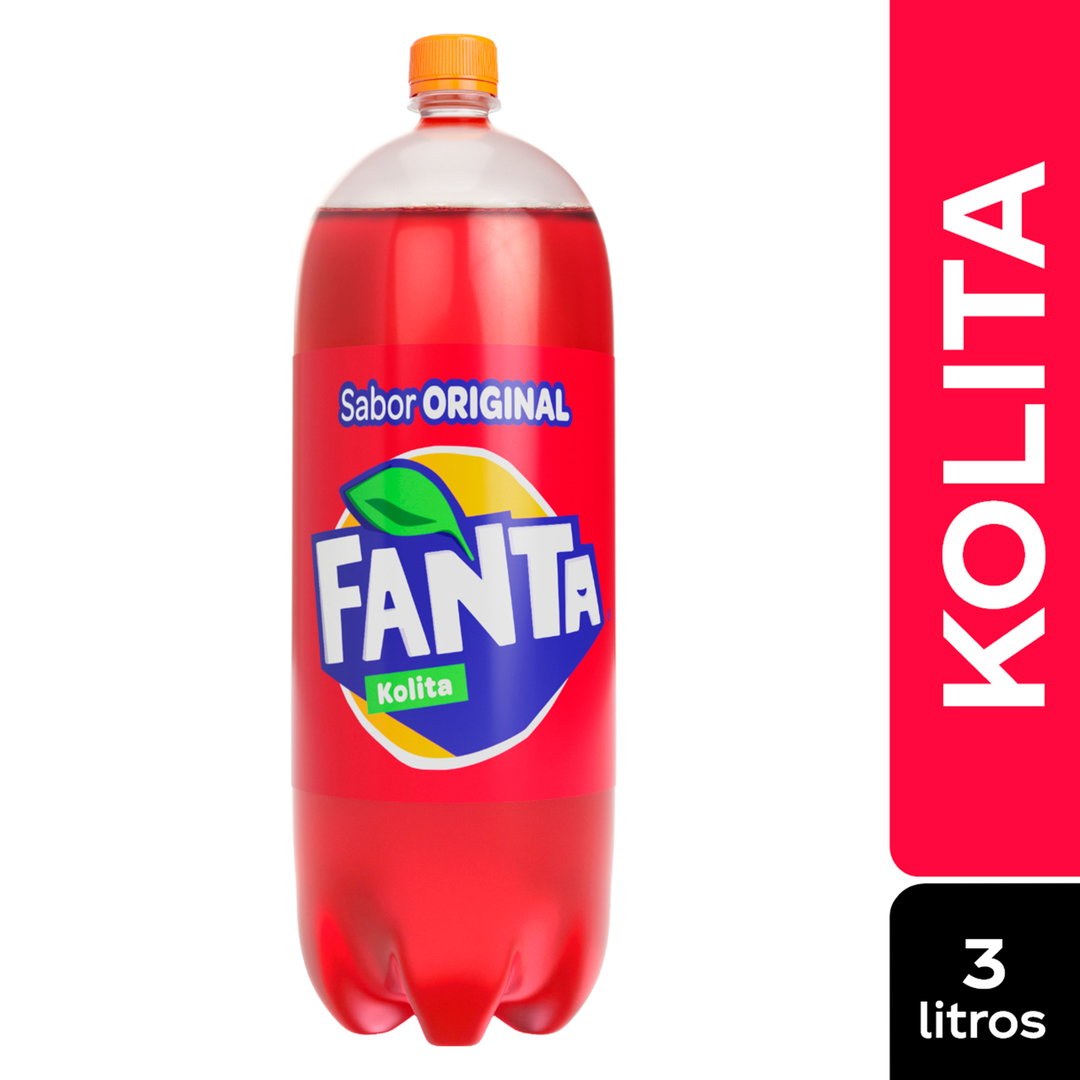 Fanta Colita Desechable 3 Litros